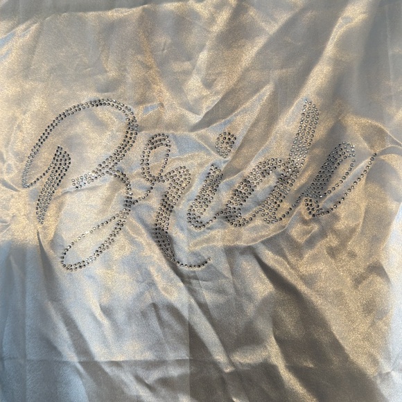 Bride Silky Robe. - Picture 2 of 3